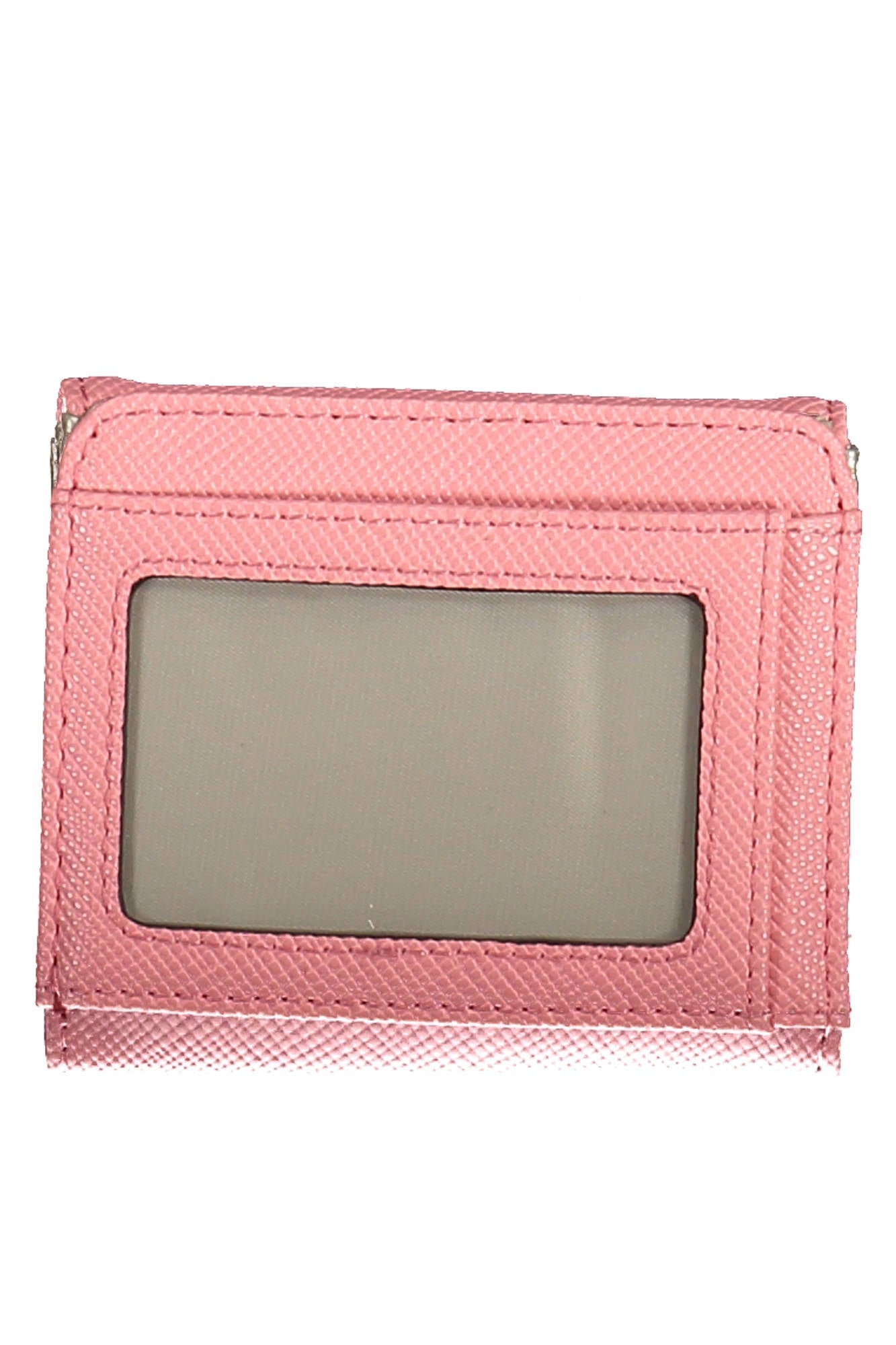 Guess Jeans Pink Polyurethane Wallet - Fizigo