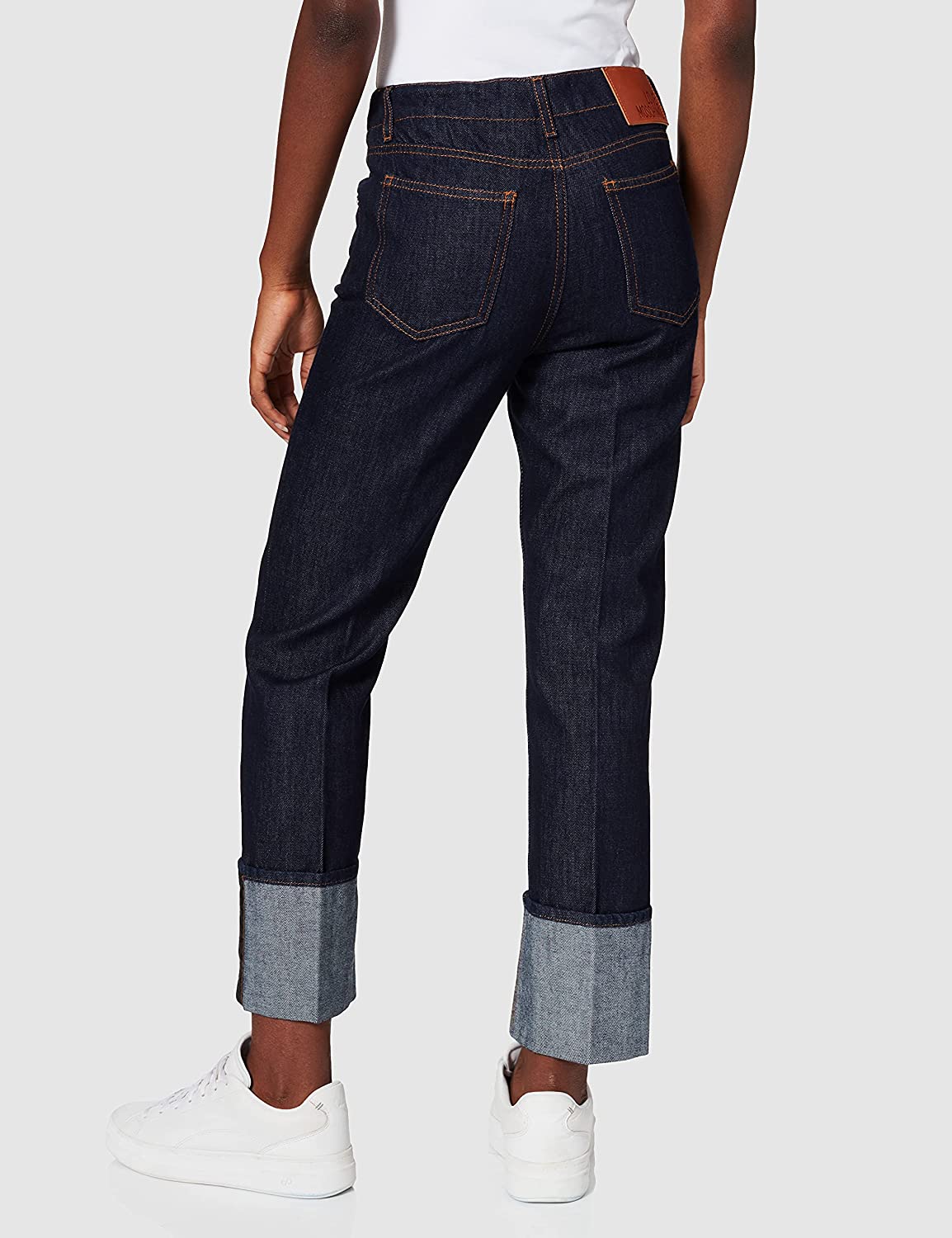 Love Moschino Blue Cotton Jeans & Pant - Fizigo