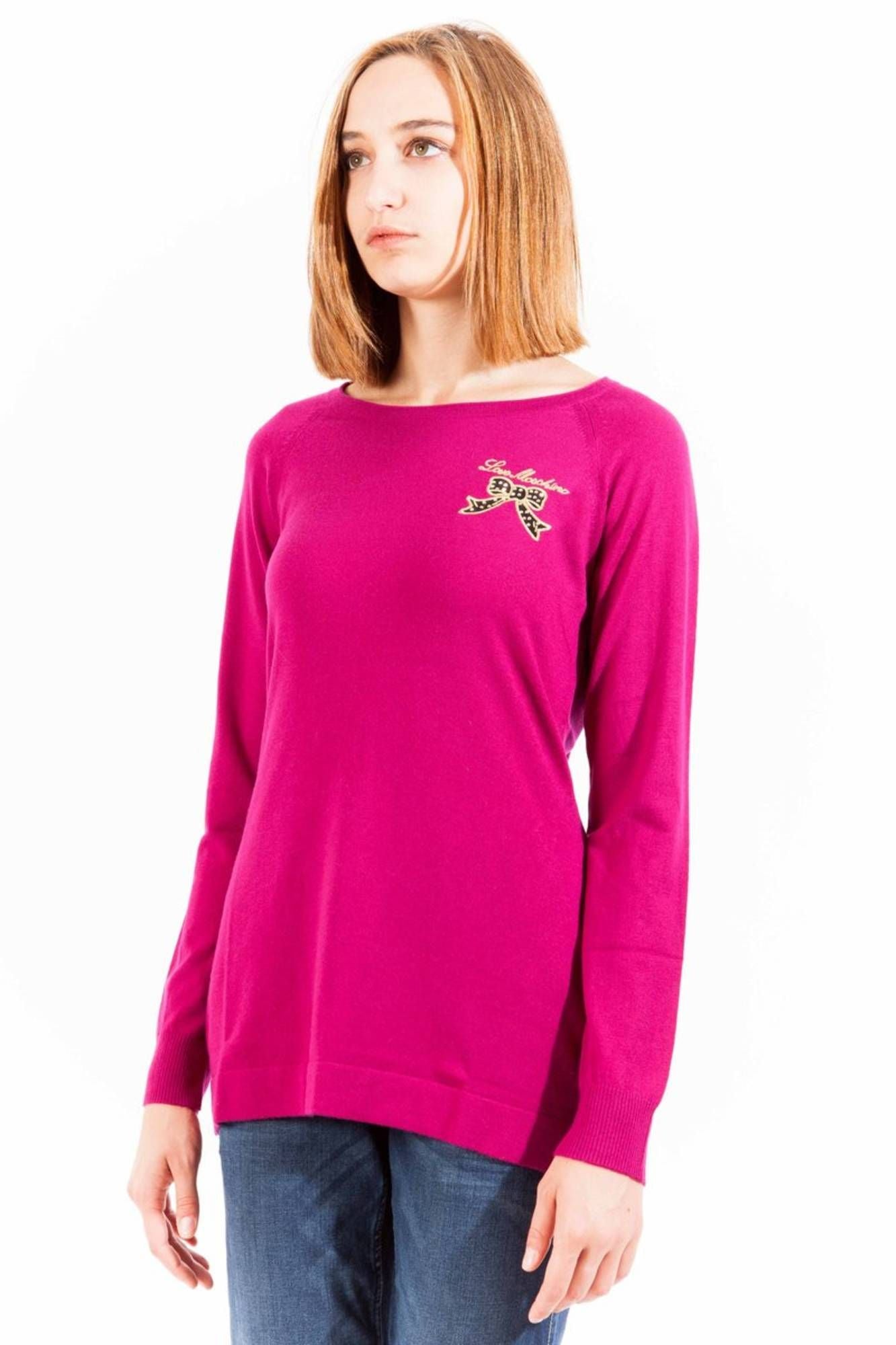 Love Moschino Purple Sweater - Fizigo