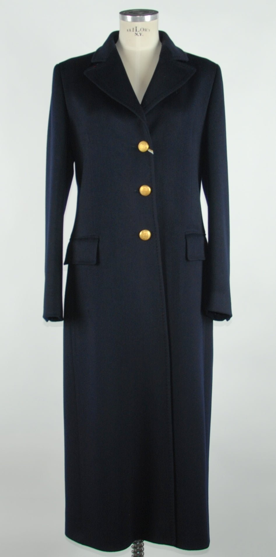 Made in Italy Blue Wool Jackets & Coat - Fizigo