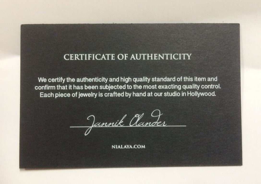 Nialaya Sterling Silver 925 Ring - Fizigo