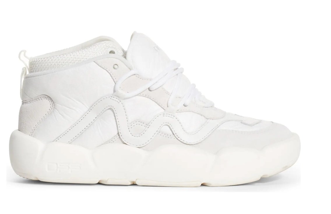 Off-White White Leather Sneaker - Fizigo