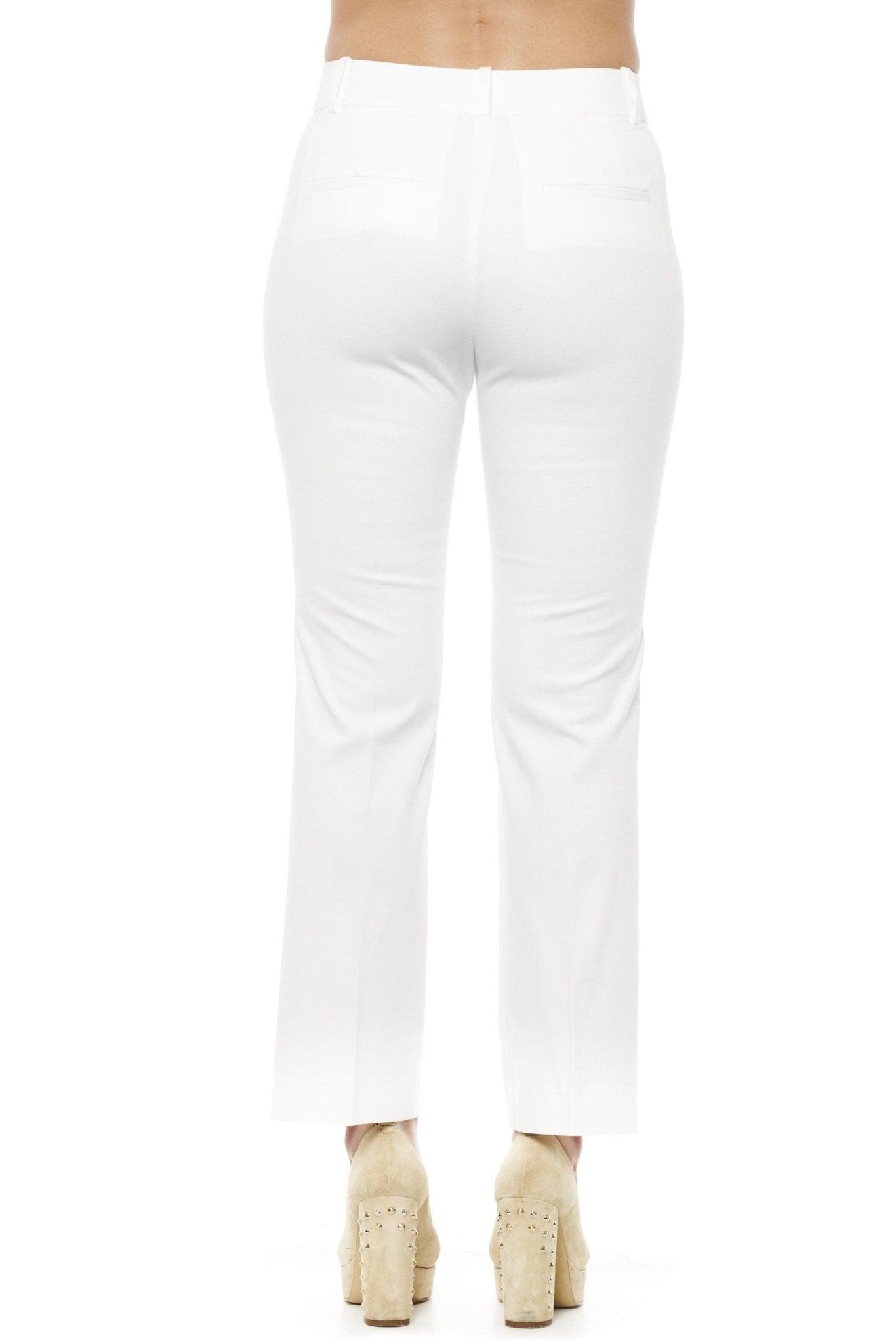 Peserico White Cotton Jeans & Pant - Fizigo