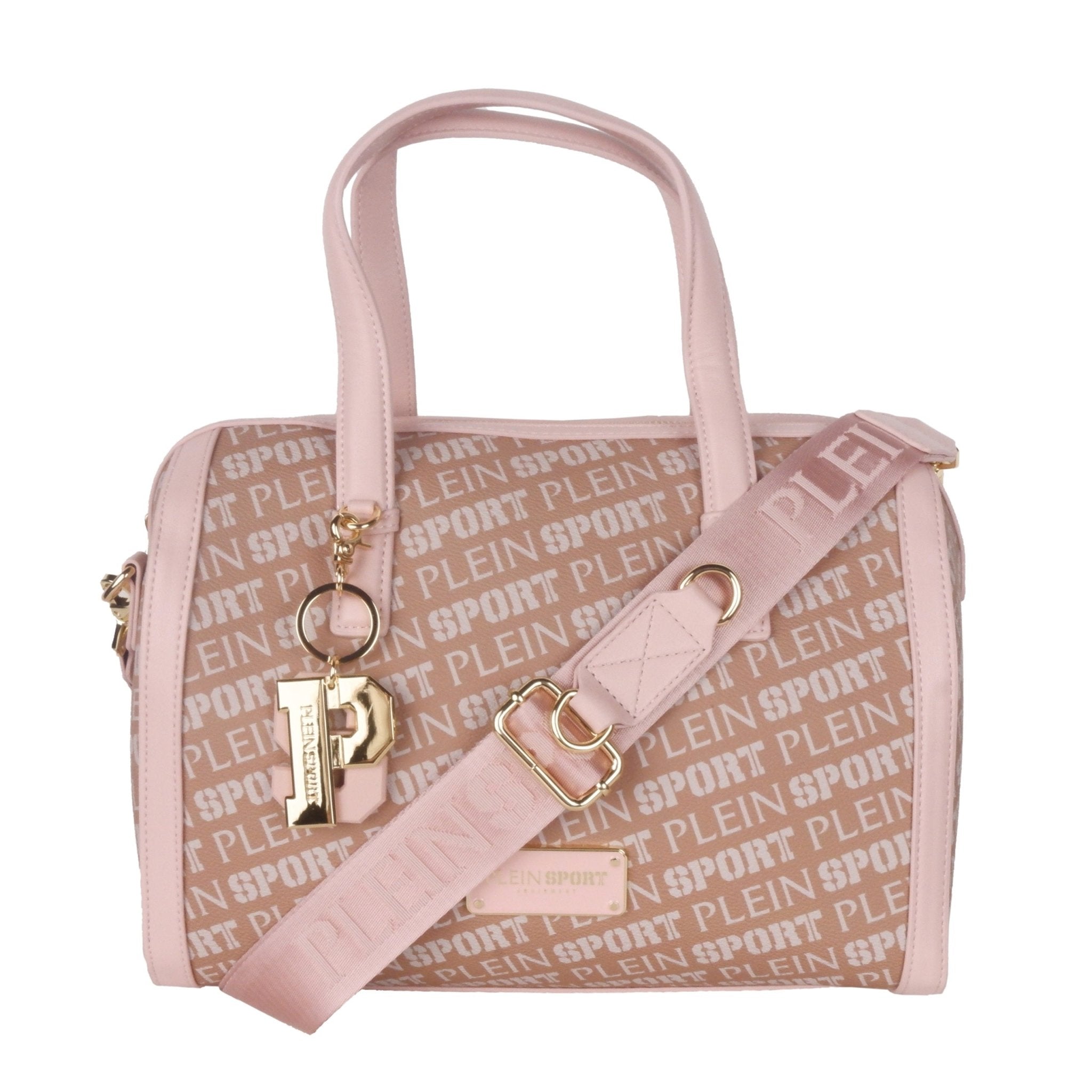 Plein Sport Pink Polyamide Crossbody Bag - Fizigo