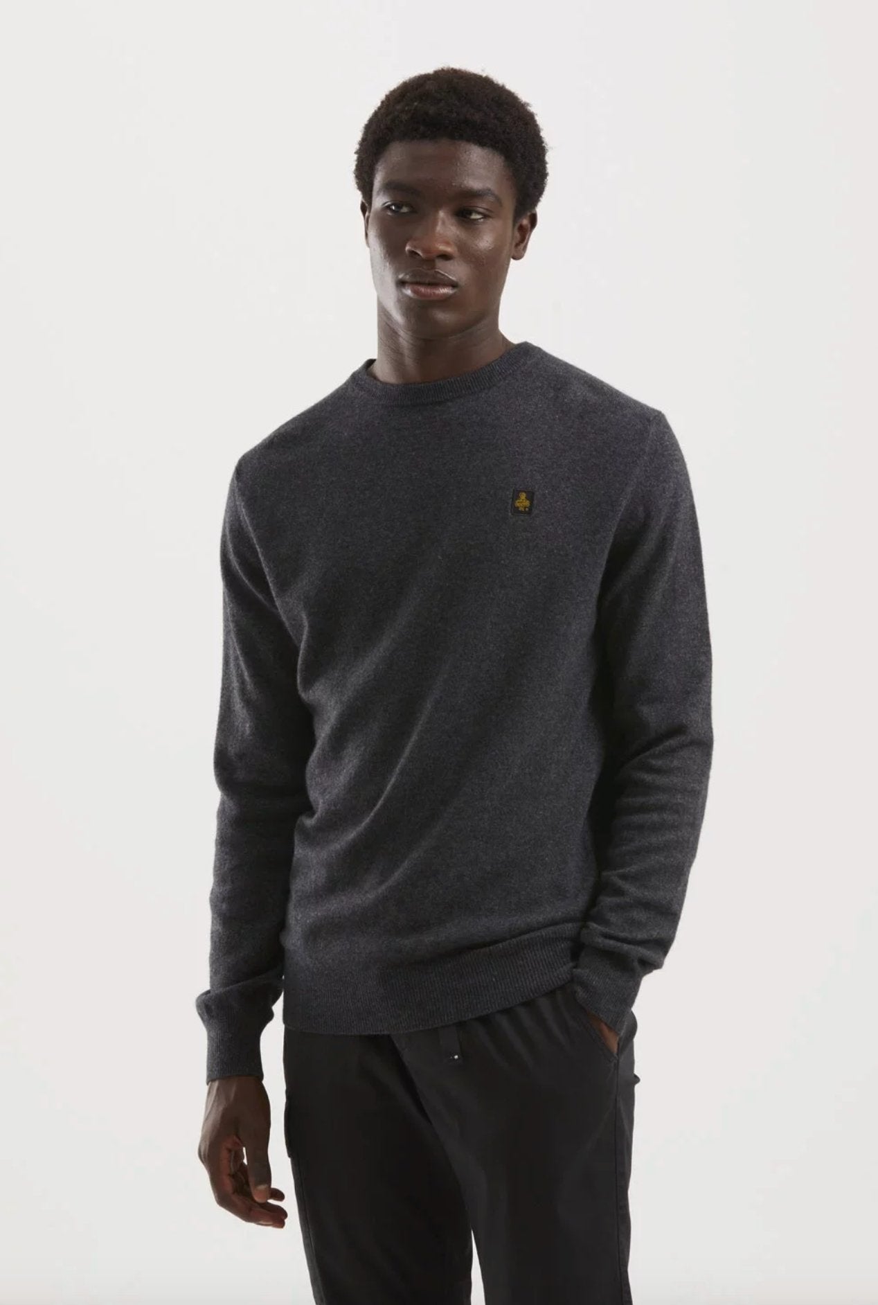 Refrigiwear Gray Wool Sweater - Fizigo