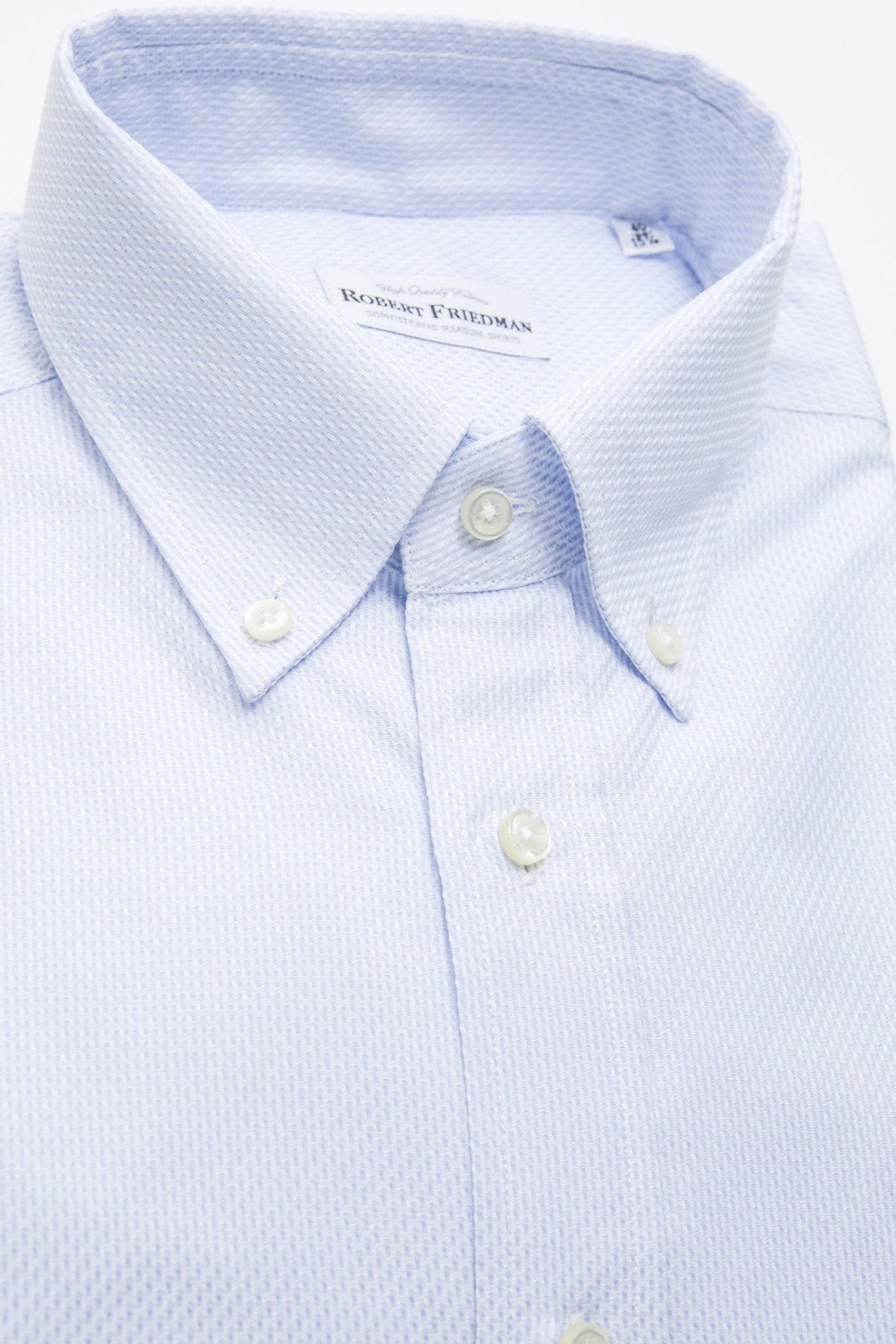 Robert Friedman Light-blue Cotton Shirt - Fizigo