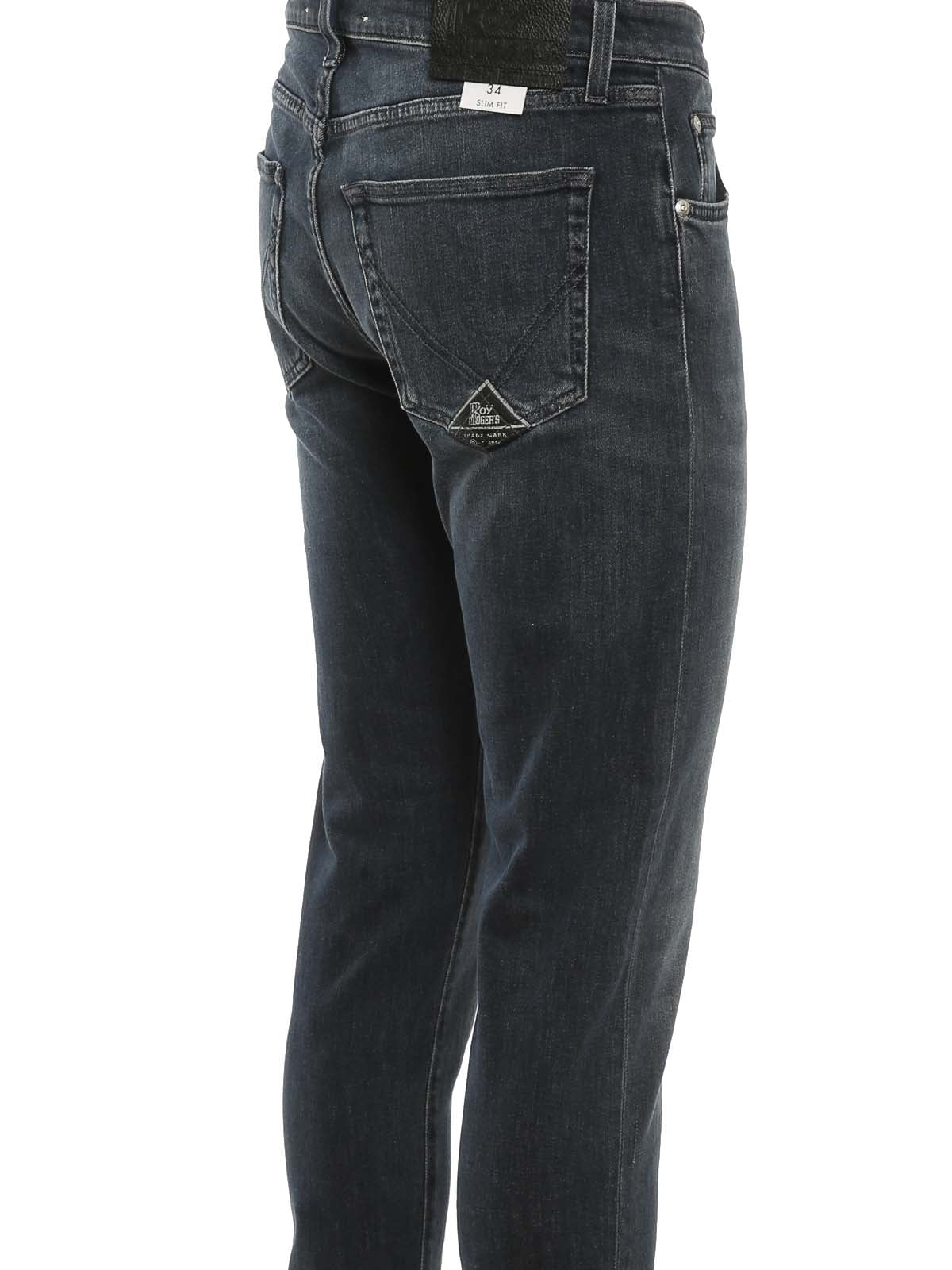 Roy Roger's Black Cotton Jeans & Pant - Fizigo