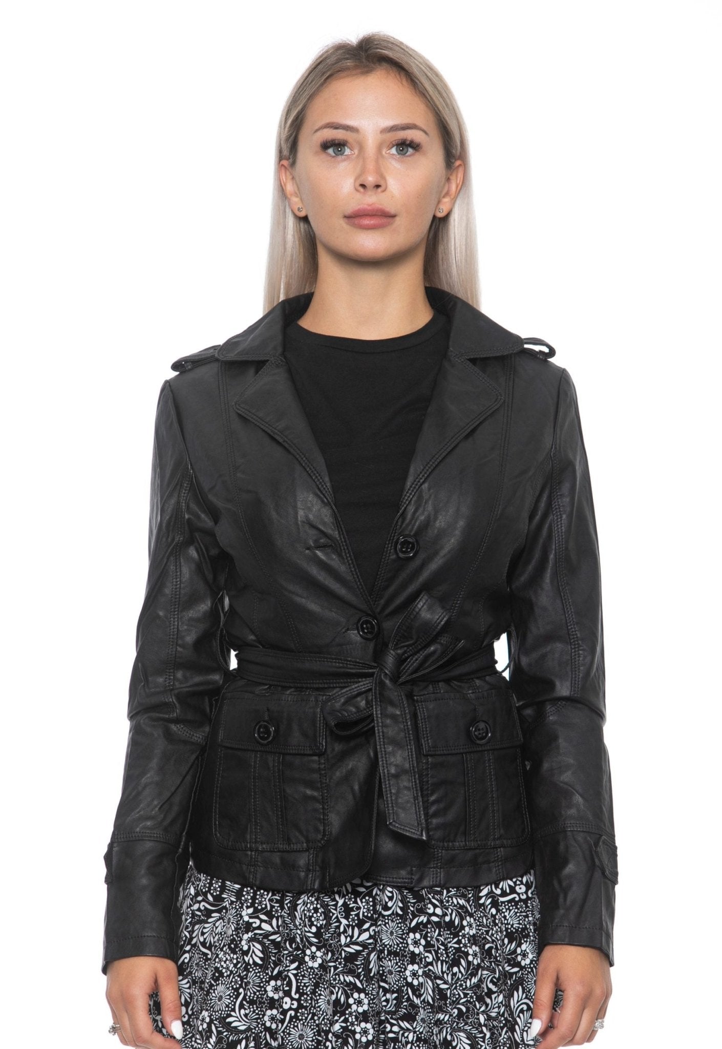 Sandro Ferrone Black Jackets & Coat - Fizigo