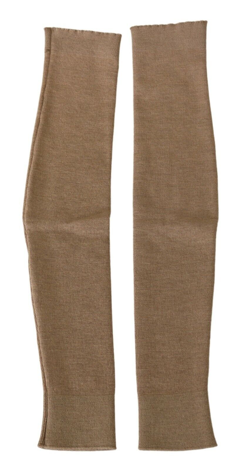 Scervino Street Beige Virgin Wool Arm Warmer - Fizigo