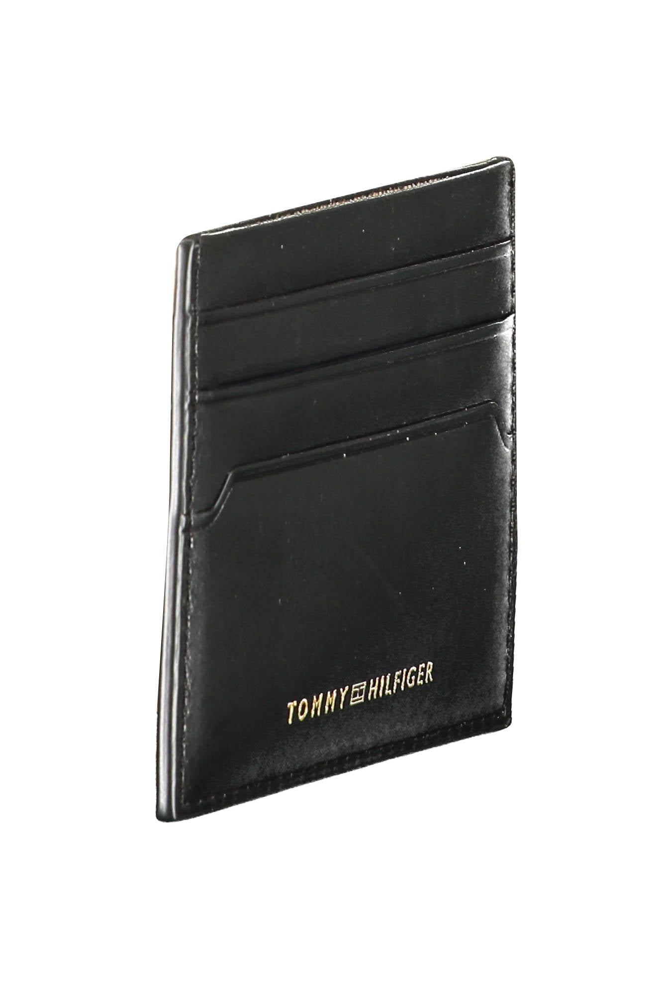 Tommy Hilfiger Black Leather Wallet - Fizigo