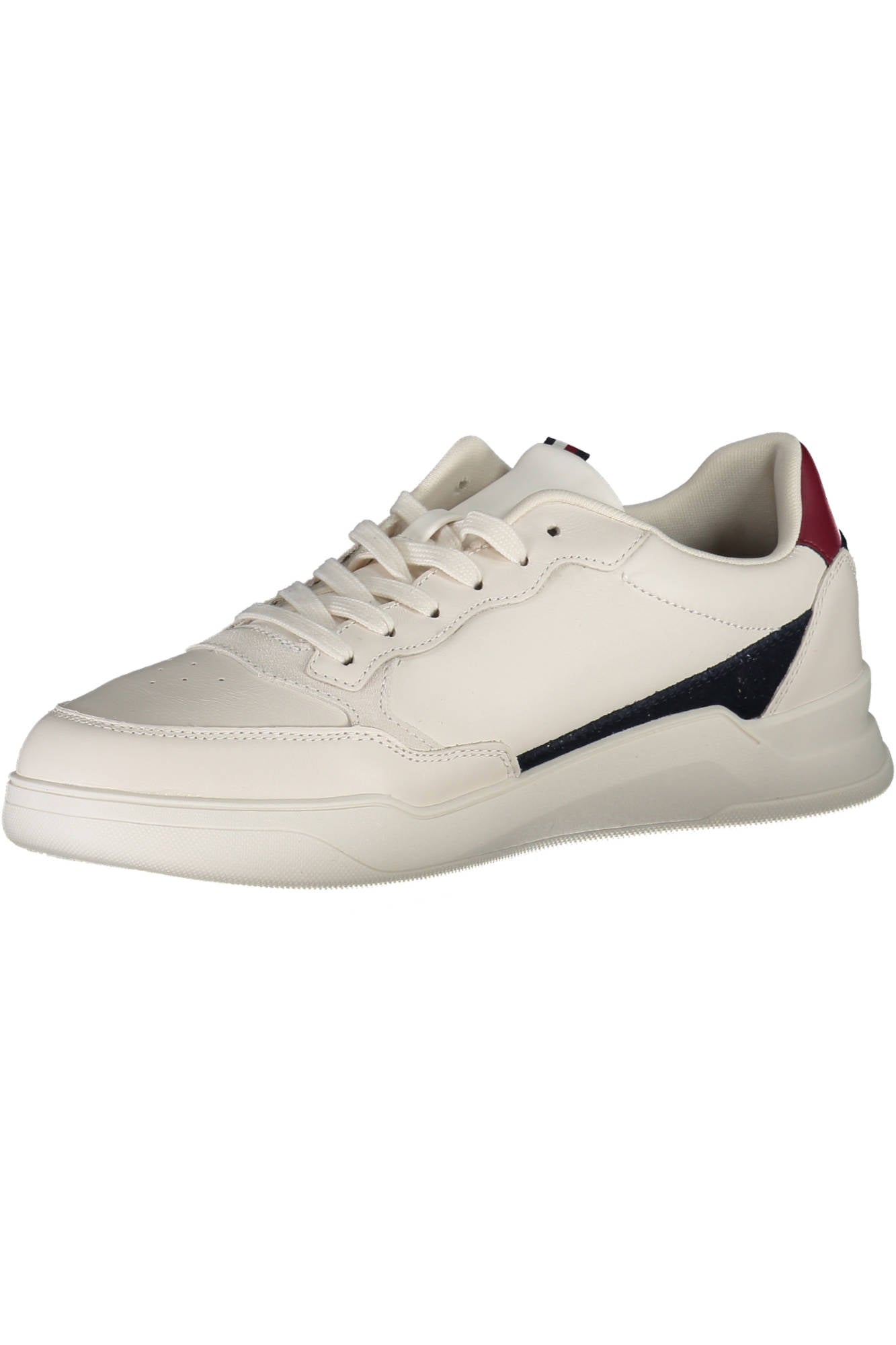 Tommy Hilfiger White Polyester Sneaker - Fizigo